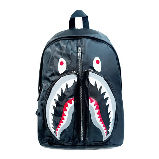 Shark Punk Street Student Backpack
